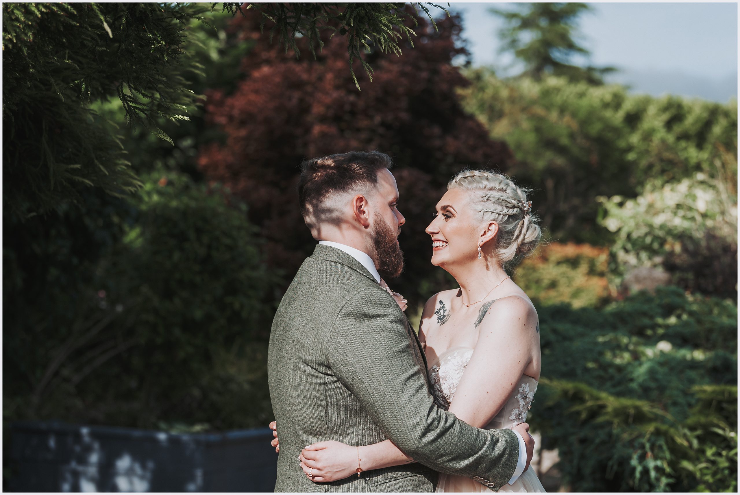 North Wales' Natural Beauty Frames Bride and Groom's Joyous Union